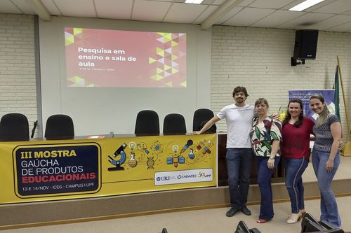 Professores e estudantes participam da III Mostra Ga�cha de Produtos Educacionais