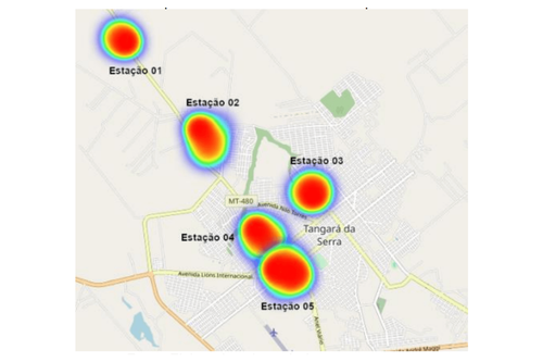 Pesquisa identifica ilhas de calor urbano em cidade de Mato Grosso com uso de sensores meteorol�gicos e an�lise em Python