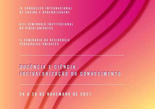 Congresso internacional e semin�rios reunir�o docentes, pesquisadores, bolsistas e estudantes da �rea do Ensino na Univates em novembro
