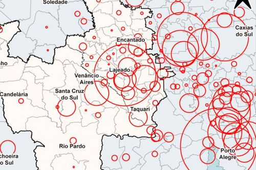 Pesquisadora da Univates observa a dispers�o territorial da pandemia da Covid-19 na regi�o dos Vales do Taquari e Rio Pardo